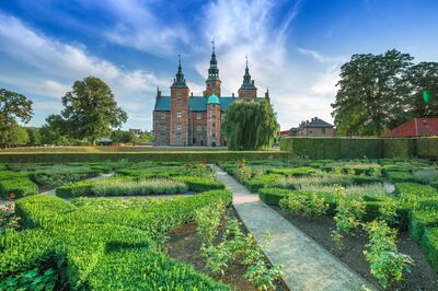 WARHXP Famous Rosenborg castle, one of the most visited castles in Copenhagen. Alamy