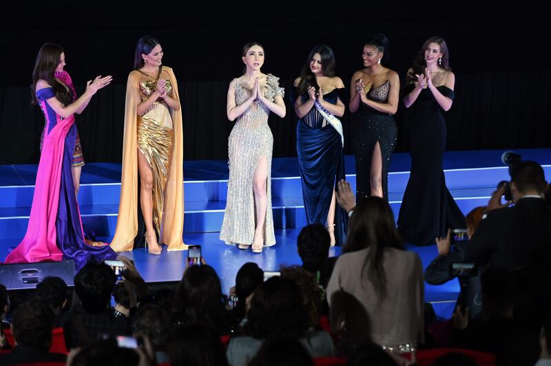 The group appeared together weeks after Jakrajutatip, the chief executive of Thai media and content company JKN Global Group, acquired the Miss Universe Organisation from IMG.