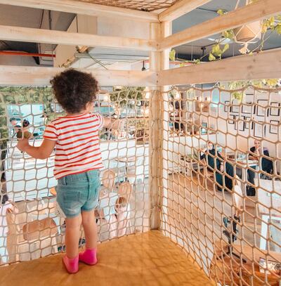 This is a small but dedicated children's cafe in JLT. Photo: Cafe Confetti