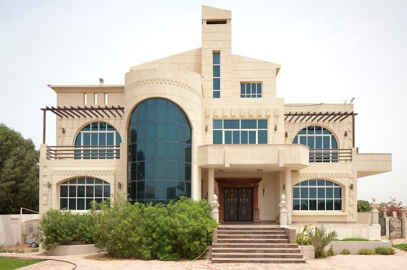 Ras Al Khaimah, United Arab Emirates, Apr 23, 2012 -  The house of Waleed Al Shamsi. ( Jaime Puebla / The National Newspaper )