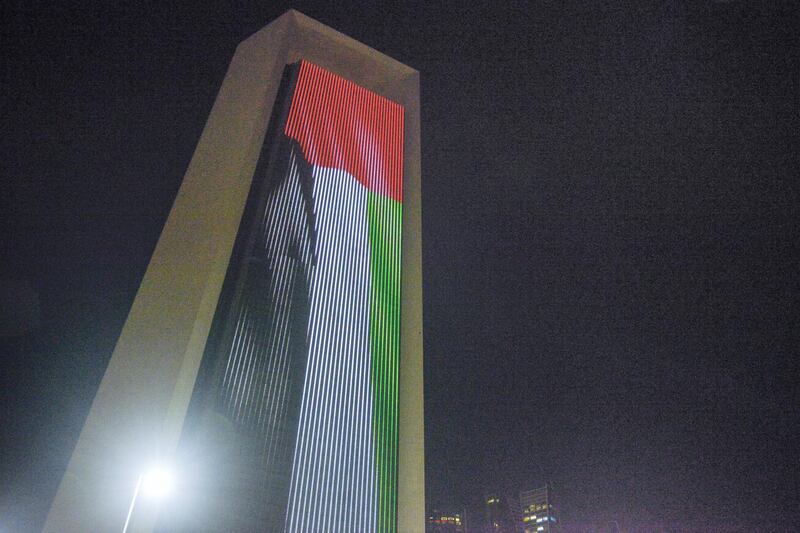 Abu Dhabi, United Arab Emirates - The presentation was showcased in honour of the 46th National Day at Abu Dhabi National Oil Company Saturday December 2, 2017. (Khushnum Bhandari/ The National)

