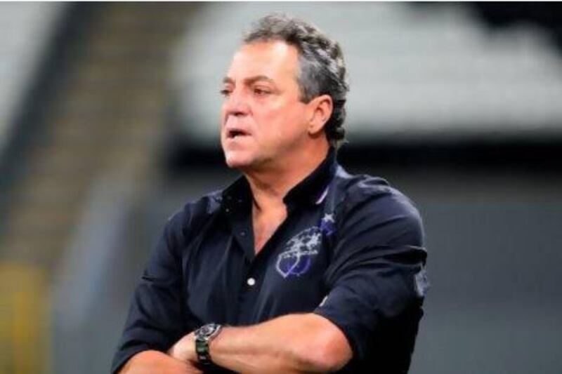 Abel Braga has been at the Mohammed bin Zayed Stadium. Rich-Joseph Facun / The National