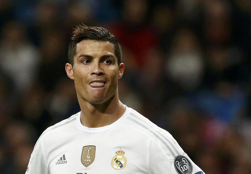 Cristiano Ronaldo and Real Madrid are third in the Primera Liga following the holiday break. Juan Medina / Reuters