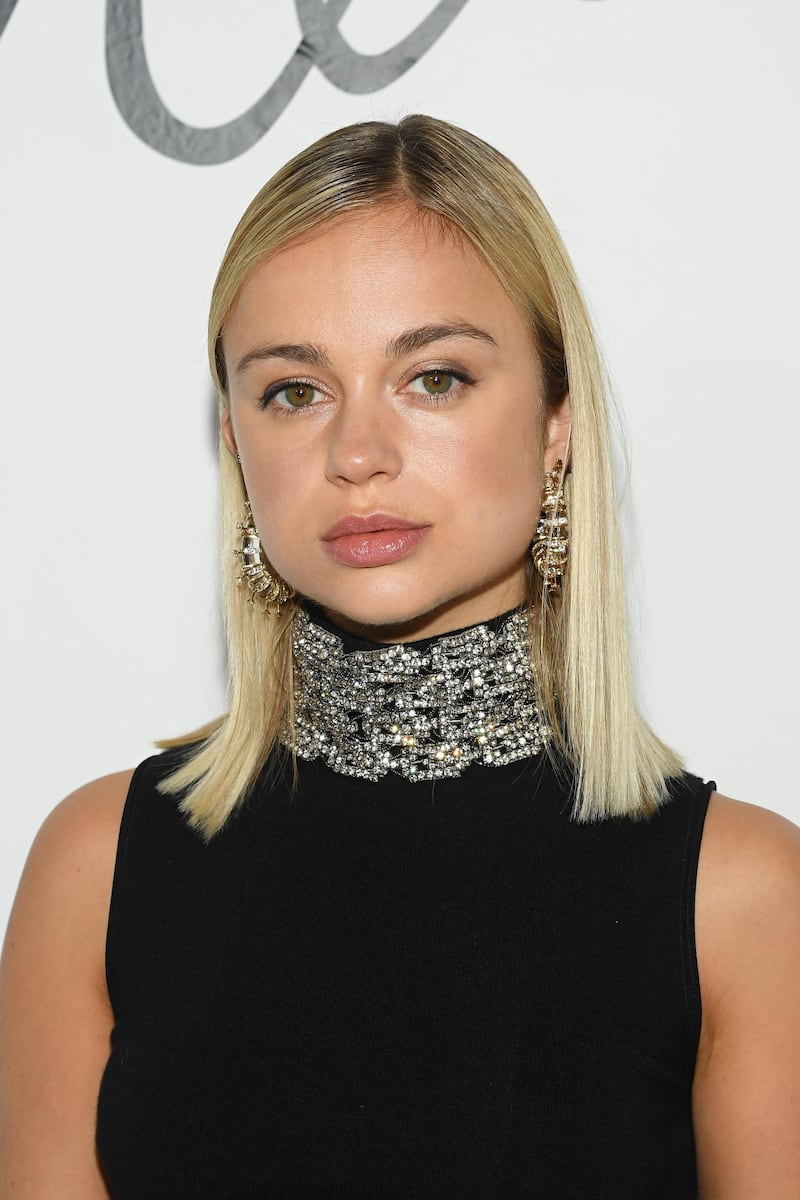 Lady Amelia Windsor attends the Schiaparelli Haute Couture Spring/Summer 2020 show. Getty Images
