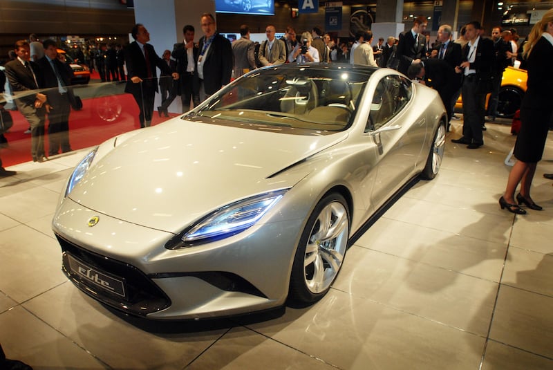 Paris,October 1st, 2010, the new Lotus Elite, launched at the Paris Motor Show
Photo:Alastair Miller
