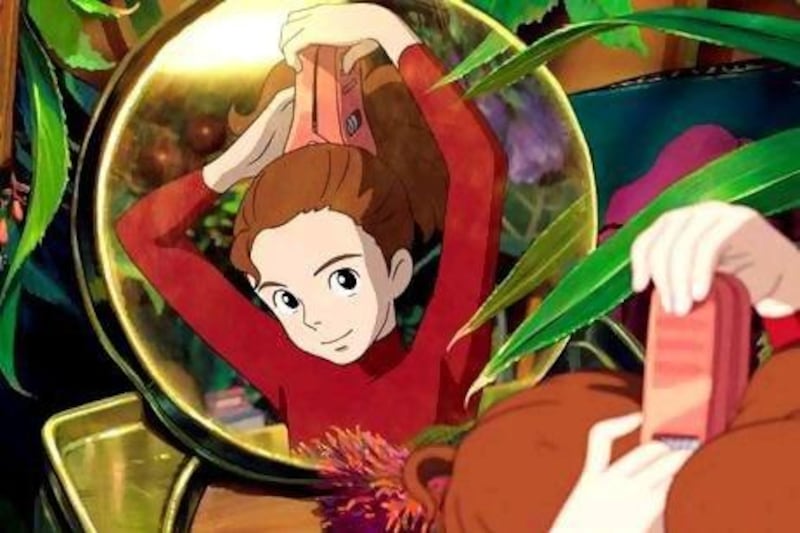 Arrietty is voiced by Bridgit Mendler.