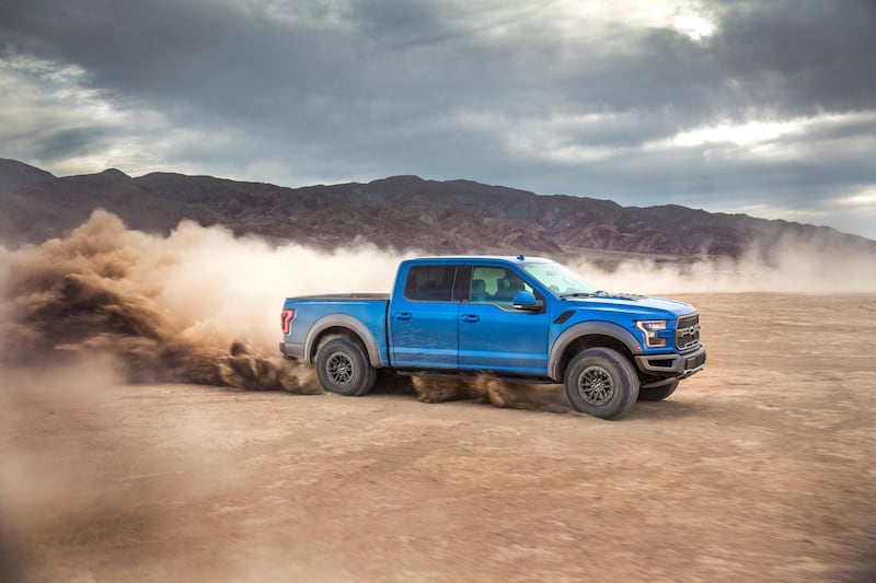 Ford is making its iconic F-150 Raptor – the ultimate high-performance off-road pickup – even better with upgraded technology including class-exclusive, electronically controlled FOX Racing Shox, new Trail Control™ and all-new Recaro sport seats. 