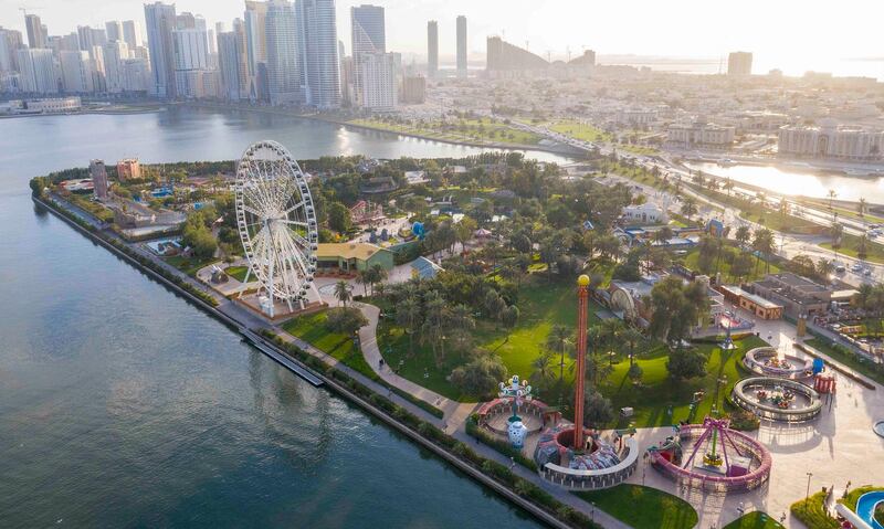 Sharjah waterfront. The Sharjah Entrepreneurship Centre provided equity-free grants to 11 start-ups. Courtesy Shurooq. 