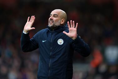 Pep Guardiola believes his Manchester City side are stronger then 12 months ago. Getty