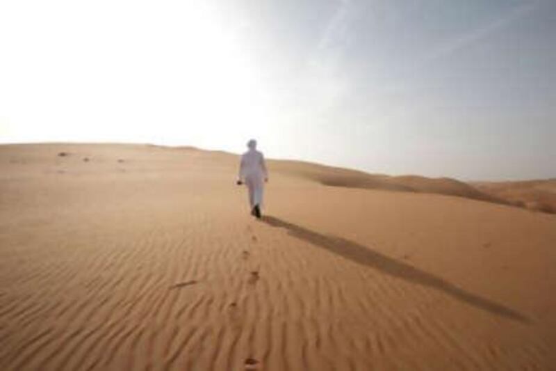 Dunes in the Liwa area of Abu Dhabi on the edge of the Empty Quarter are likely to sing well because of nearby salt flats. Scientists believe that salt acts as a catalyst for the phenomenon.