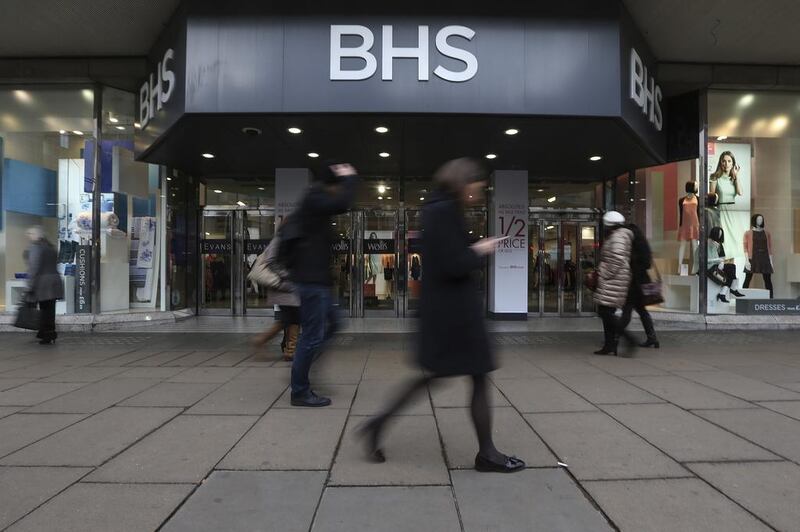 BHS as a department store brand went bankrupt and closed its shops this year, but its new owner wants to bring it back as an online brand. Simon Dawson / Bloomberg