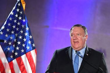 US Secretary of State Mike Pompeo said the arms sales would enhance Middle East stability. AFP
