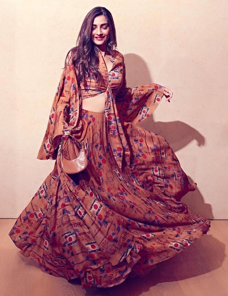 Sonam Kapoor in Masaba Gupta 