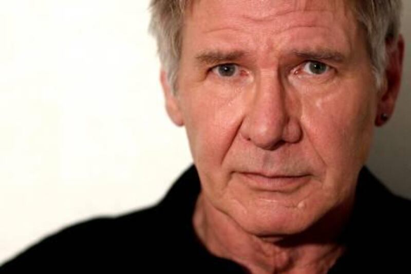 Actor Harrison Ford poses for a portrait in Beverly Hills, Calif. on Friday, Jan. 8, 2010. (AP Photo/Matt Sayles)