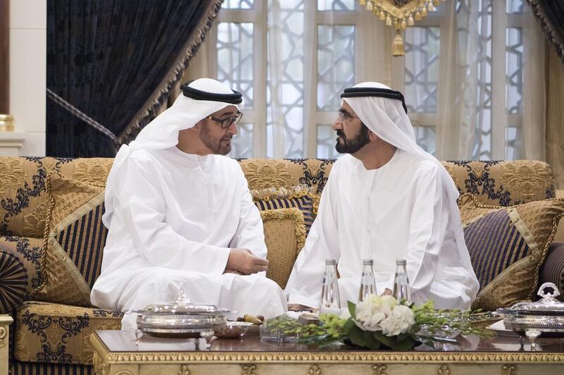 The leadership of Mohammed bin Rashid and Mohammed bin Zayed has seen the UAE prosper. Saeed Al Neyadi / Crown Prince Court - Abu Dhabi