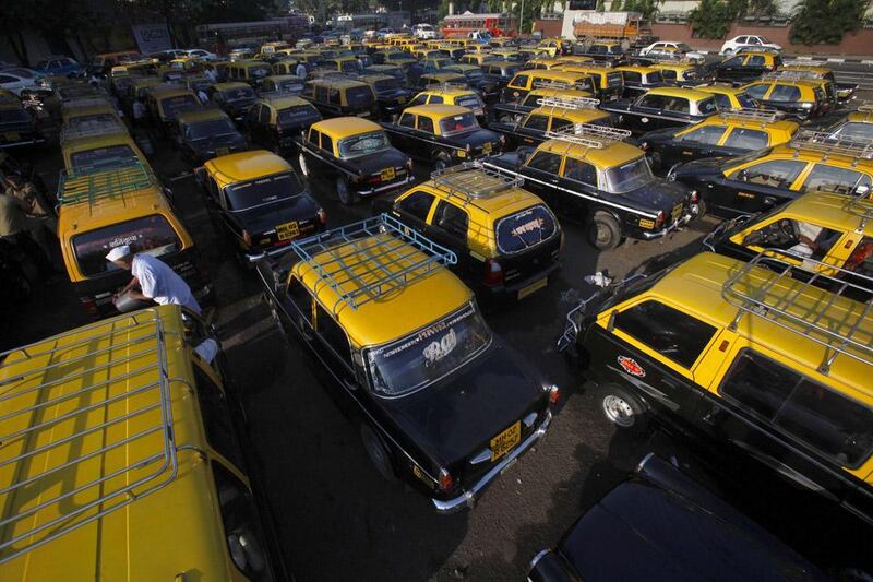 Media estimates in 2012 put Mumbai’s current taxi fleet at about 51,000 vehicles, of which it was estimated that about 8,000 vehicles were over 25 years old. Vivek Prakash / Reuters