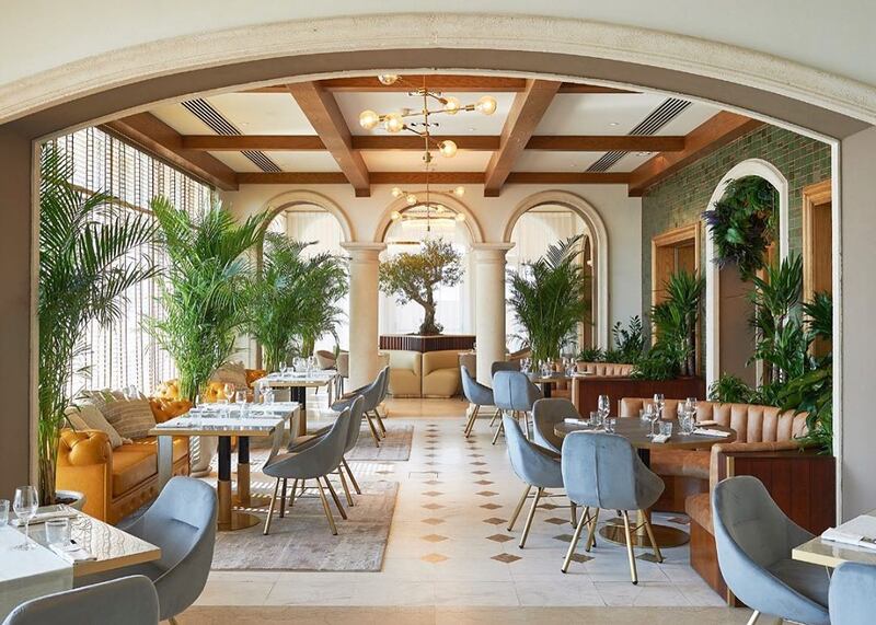 Inside chef Silvena Rowe's new Jumeirah Golf Estates restaurant, Nassau. Instagram / Nassau.ae