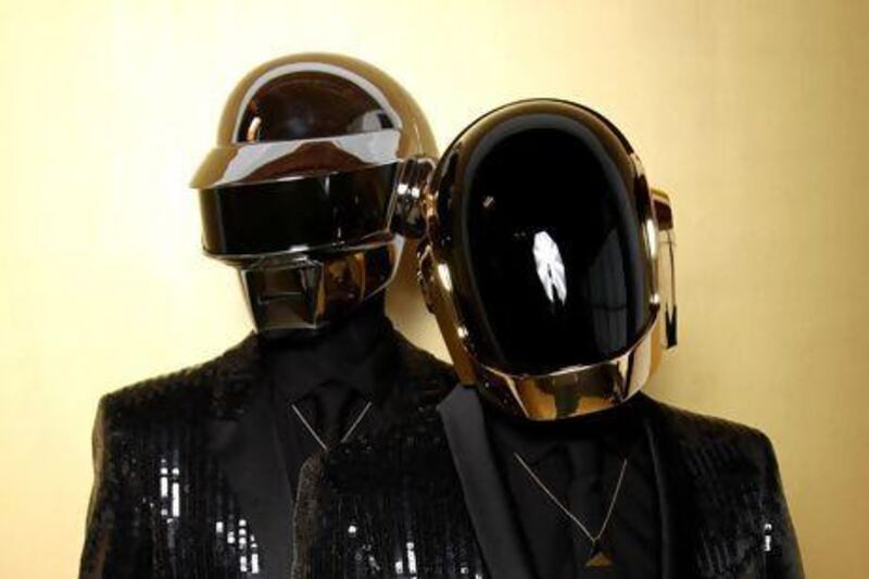 French electronic music duo Daft Punk have composed songs inspired by space. AP