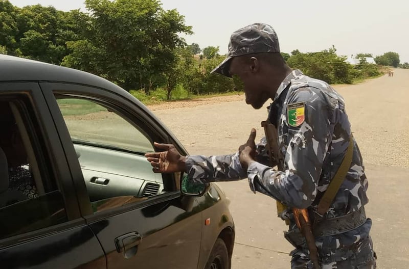 Security personnel across Africa have carried out border checks to help tackle people smuggling. Photo: Interpol
