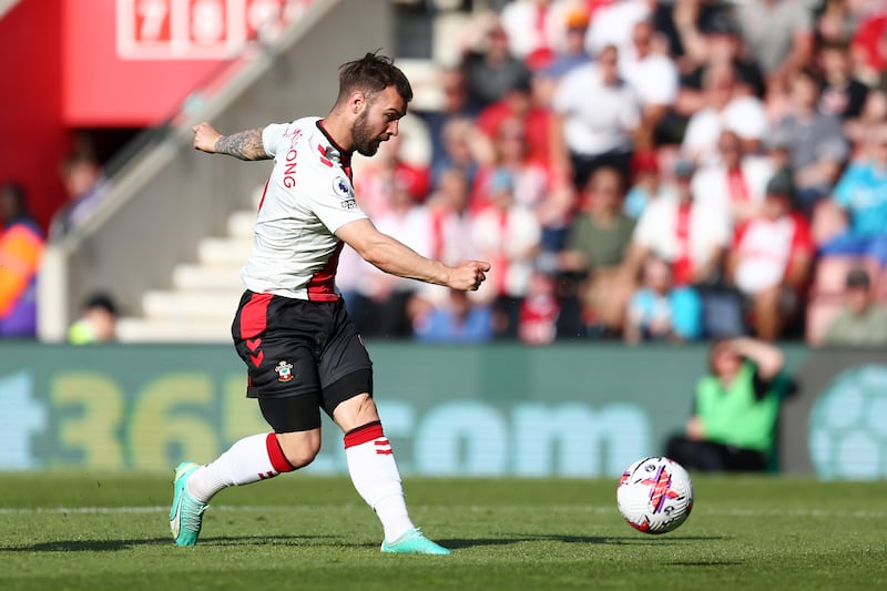 SUBS: Adam Armstrong (Lavia, 63’) – 7. An instant impact by the substitute as he intercepted Jordan Henderson’s pass before blitzing towards the Liverpool goal, finishing the move with a precise effort into the far corner. Getty 