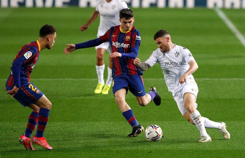 Pedri 7. The 18-year-old was called up for Spain for the first time before the game, then showed why in the game. Some of his balls to Messi belied his years. Developing into a wonderful footballer, but he’s looked tired in recent games.  Reuters