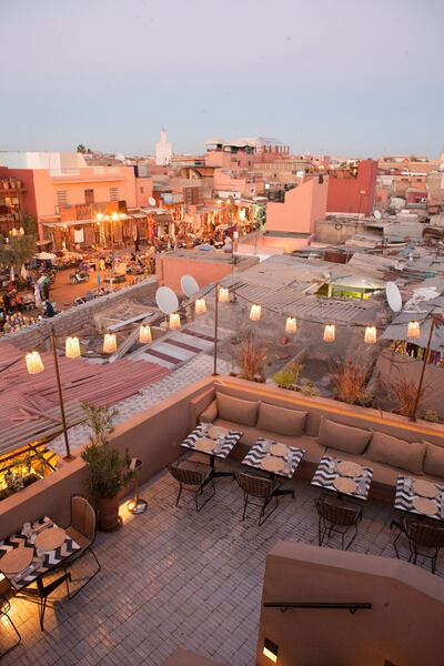 Nomad restaurant in Marrakech. Courtesy Nomad Marrakech