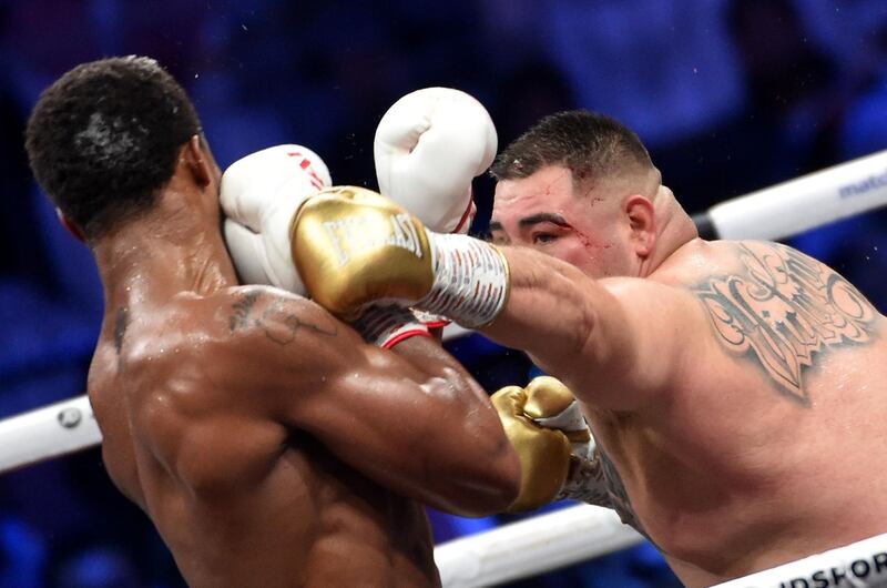 Joshua  outclassed Andy Ruiz Jr for a unanimous points victory. AFP