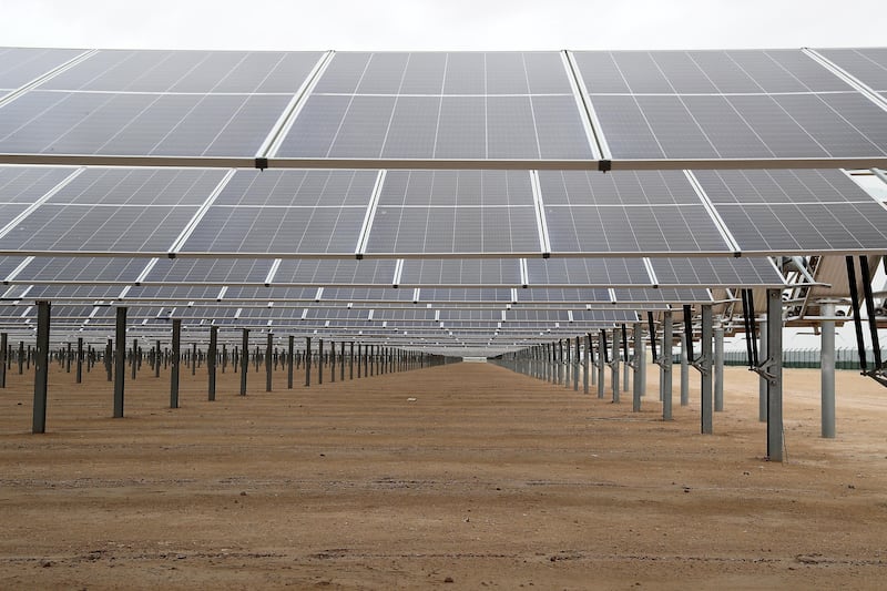 The fifth phase of a clean energy project at the Mohammed bin Rashid Solar Park will further help reduce carbon emissions.