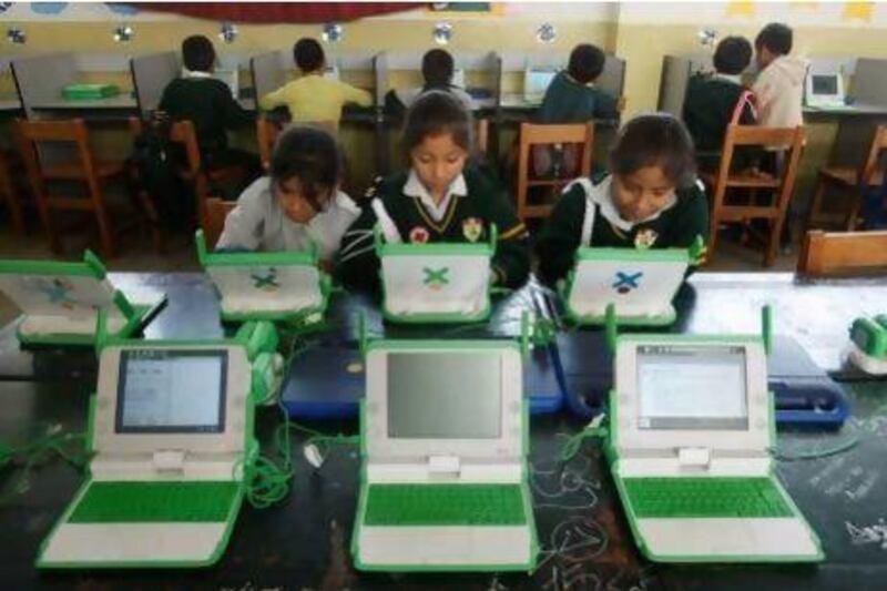 Peru has sent more than 800,000 laptop computers to children across the country, one of the world’s most ambitious efforts to leverage digital technology in the fight against poverty.
