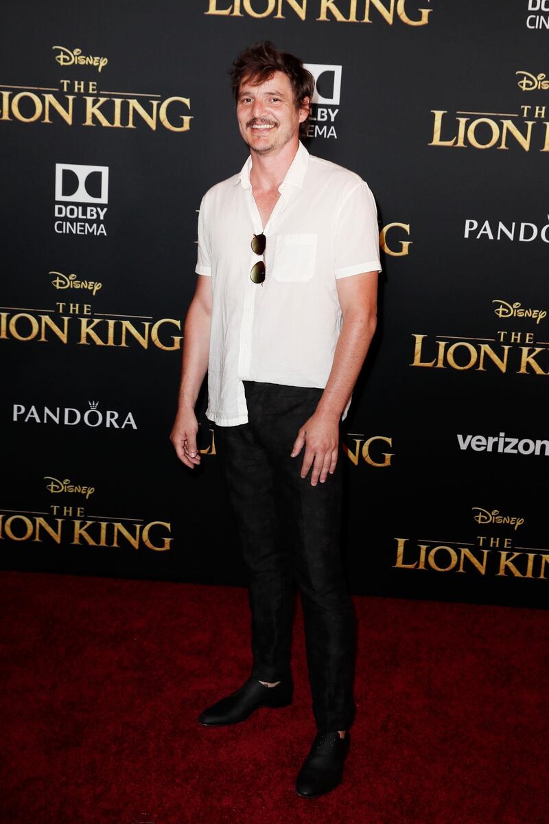 Pedro Pascal arrives for the world premiere of Disney's 'The Lion King' at the Dolby Theatre on July 9, 2019. EPA