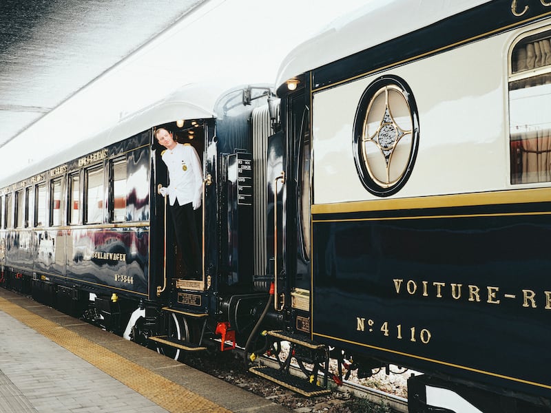 The Venice Simplon-Orient-Express has been restored in keeping with its 19th-century origins. Photo: Belmond