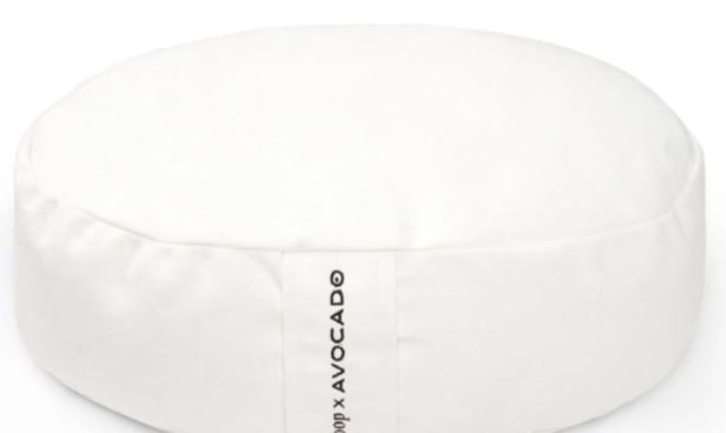 Meditation pillow. Courtesy goop.com