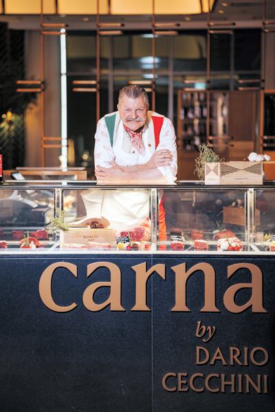 Dario Cecchini is the eighth generation in a family of Chianti butchers. Courtesy Carna by Dario Cecchini