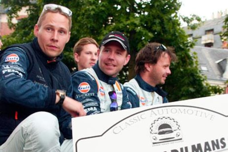 The death of Allan Simonsen, left, was the first in a Le Mans race since 1986. Reuters