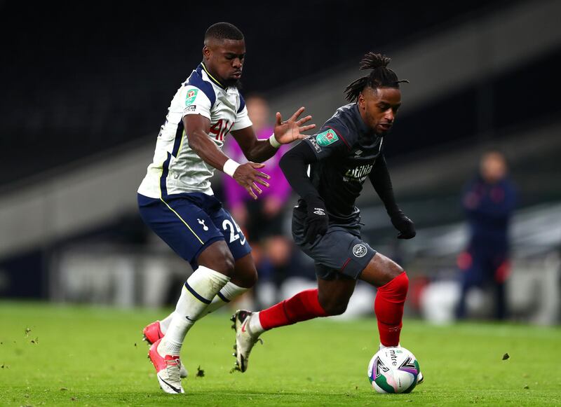 Serge Aurier 6 – A bit wasteful in possession at times but looked dangerous when attacking. He made a crucial block at Ivan Toney’s expense after Sanchez failed to clear.  Getty