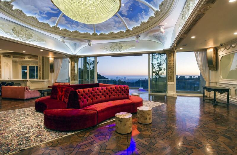 An inside view of the Palazzo di Amore, a 25-acre elite estate. Marc Angels / Rogers and Cowan / EPA