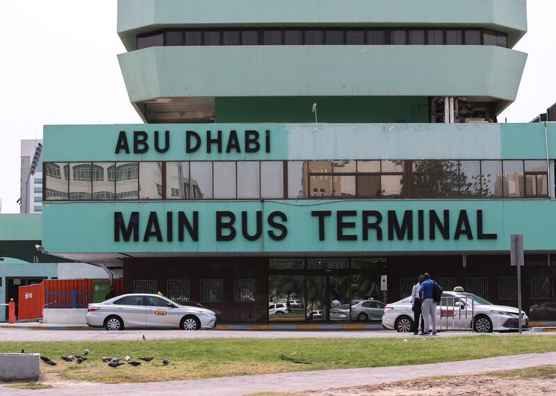Abu Dhabi Bus Terminal and Taxi Stand is one of 64 sites identified by DCT Abu Dhabi as requiring 'unconditional protection'. Victor Besa / The National