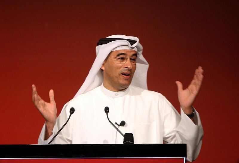 Mohamed Alabbar was re-elected as chairman of Emaar Properties. Satish Kumar / The National