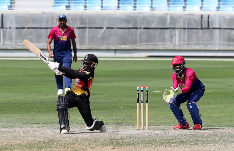 Sese Bau top scored for PNG with 74 off 76 balls.
