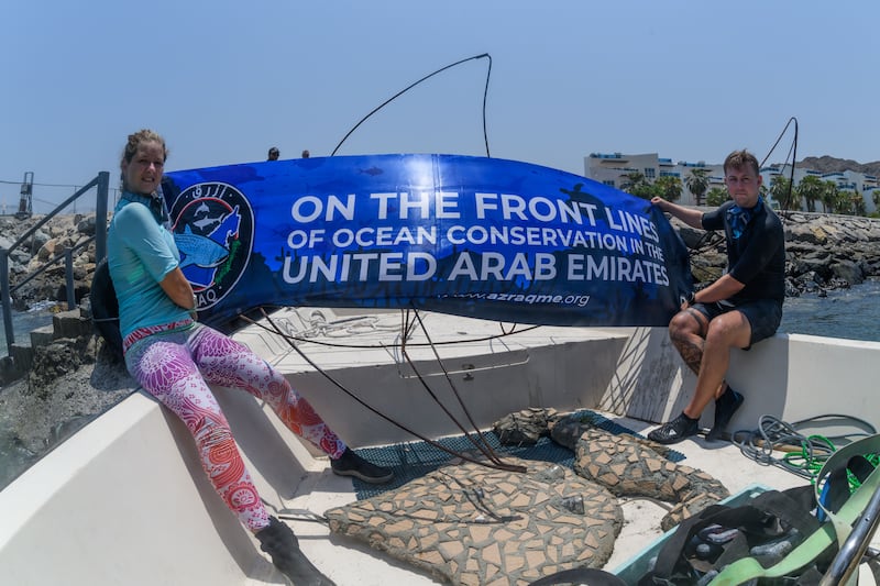 Volunteers have performed multiple dives and artificial reef campaigns in the hope of improving marine life