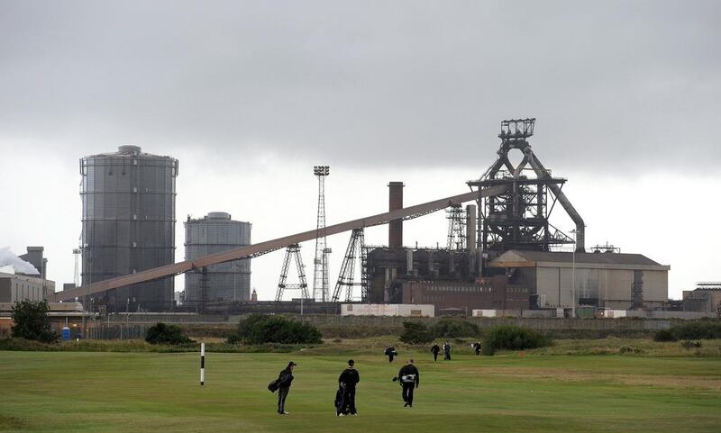 A Teeside Cast Products plant in the United Kingdom was one of the victims of the declining steel price this year. British steel experts are concerned that not enough is being done to address the problem of steel dumping by countries such as China. Andrew Yates / AFP