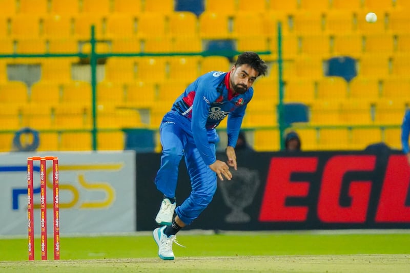 Afghanistan's captain, Rashid Khan, led from the front as he took two for 16 with the ball, as well as a brilliant catch to dismiss Muhammad Waseem