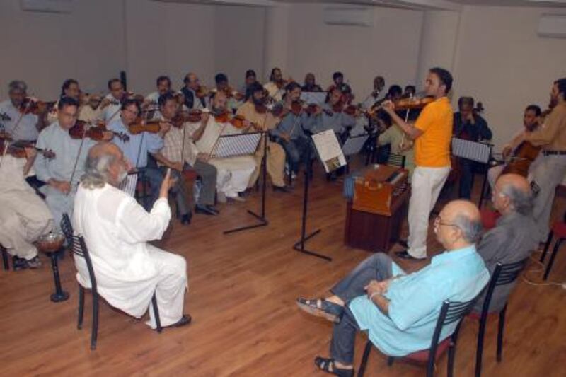 Sachal Studios Orchestra. Photo Courtesy Sachal Studios 