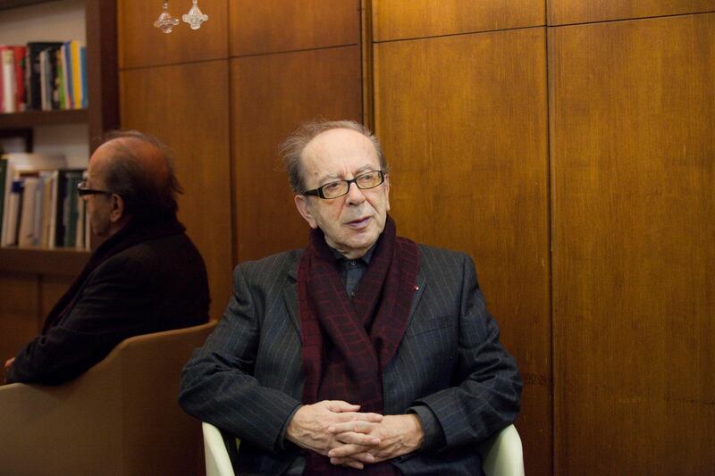 Ismail Kadare, Albanian writer, Venezia, Italy, 2018. (Photo by Leonardo Cendamo/Getty Images)