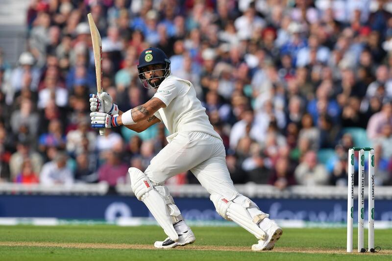 Virat Kohli: 8/10 – punched ticket to Australia.
His tally of 593 runs puts him head and shoulders over all the other batsmen in the series. He was more often than not the lone ranger for India, rescuing his side at Edgbaston and Trent Bridge. His form tailed off towards the end of the series, and his rating would have been even higher had he led his side to victory. Getty Images