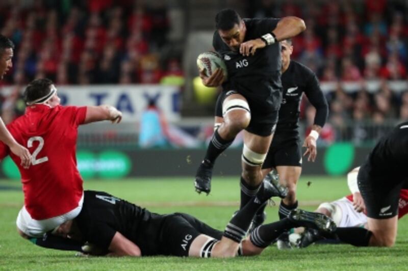 Jerome Kaino and New Zealand are looking to wrap up the series against the British & Irish Lions on Saturday. Mark Baker / AP Photo