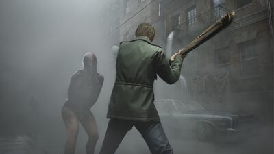 Silent Hill 2 follows James Sunderland as he traverses through an eerie town looking for his wife. Photo: Konami