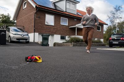 Last December, an automated external defibrillator was dispatched to the driveway of man who suffered a heart attack within three minutes of emergency services being called. Photo: Everdrone