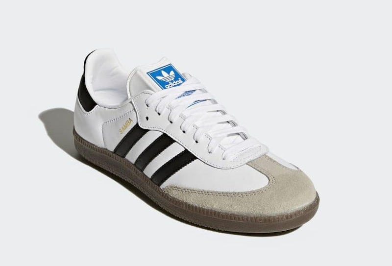 The ultimate street shoe, originally designed for football practice. Courtesy Adidas