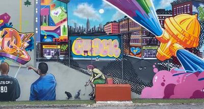 Wynwood Walls is Miami's super cool street art district